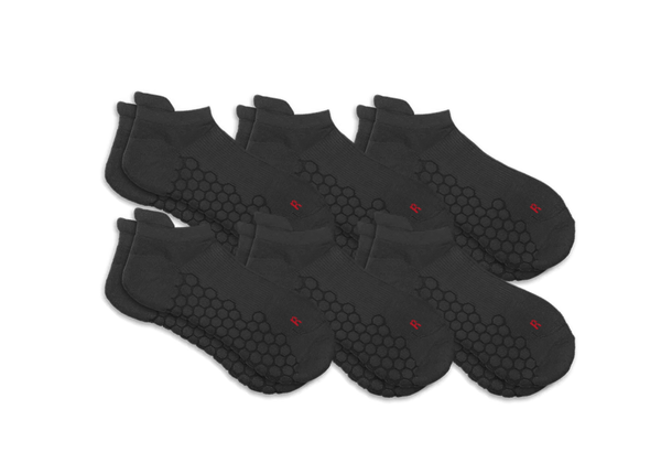 Merino Wool Padded Ankle Socks - Men & Women - 6-Pack