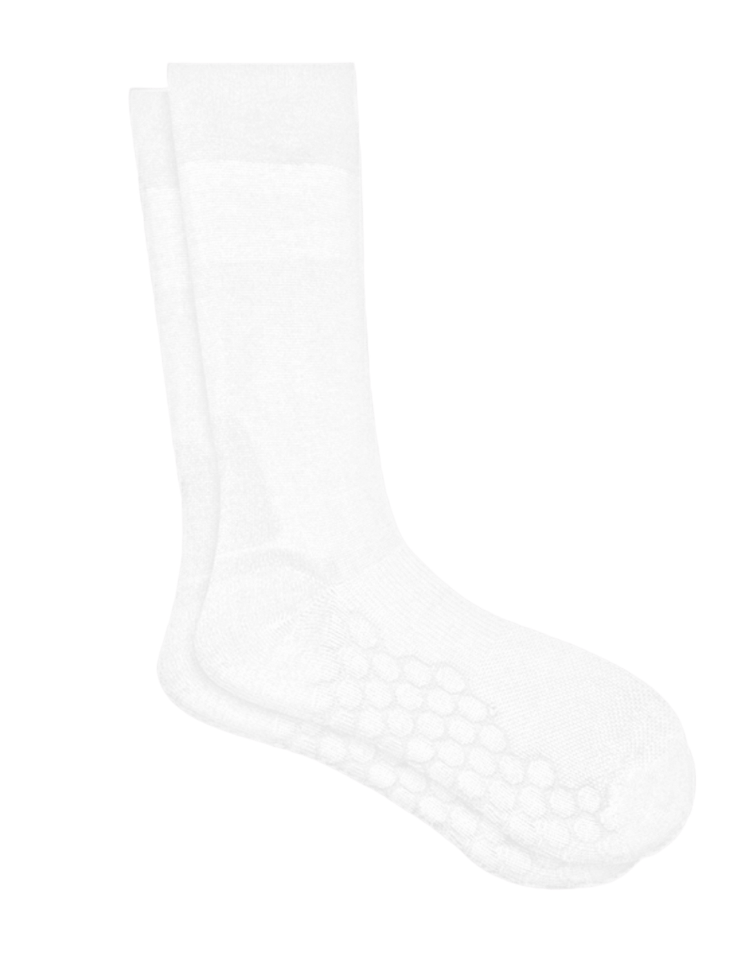 Combed Cotton Padded Crew Socks